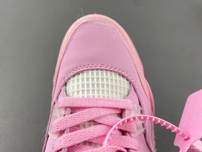 1st Kicks OFF-WHITE PINK JORDAN X 4 0628